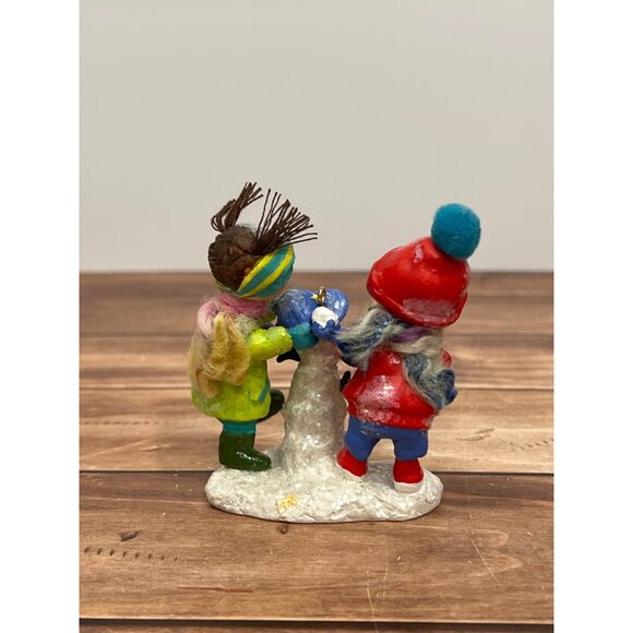 2008 HALLMARK KEEPSAKE ORNAMENT QXG7231 FIRST SNOWMAN OF THE YEAR BUILDING - Picture 7 of 11